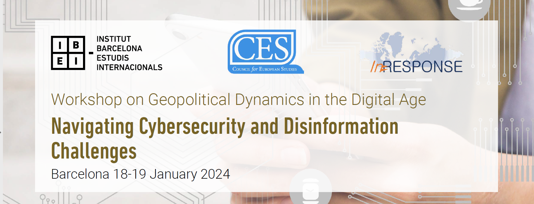 January 2024: Workshop on Geopolitical Dynamics in the Digital Age: Navigating Cybersecurity and Disinformation Challenges