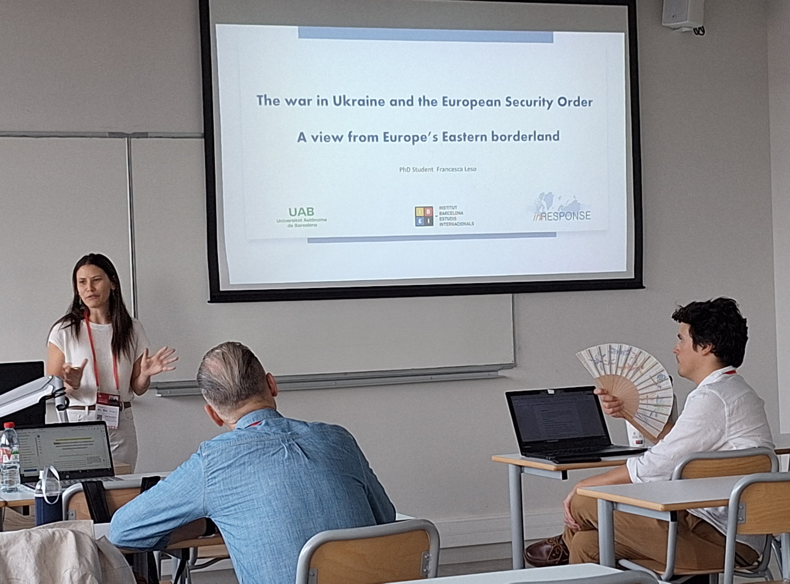 inRESPONSE Researcher Francesca Leso presents paper at EISA – August 2024